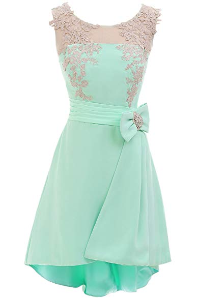 Sunvary High Low Cocktail Homecoming Dresses for Juniors