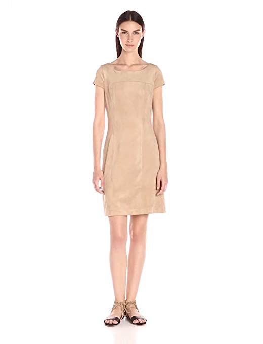 Nanette Nanette Lepore Women's Lenox Suede Aline Dress