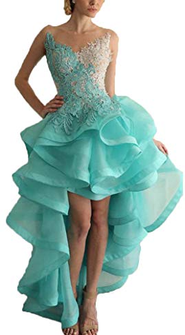 BessDress Lace Bodice Cocktail Dresses Short Prom Homecoming Dresses BD156