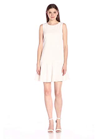 Nine West Women's Sleeveless Drop Waist Dress