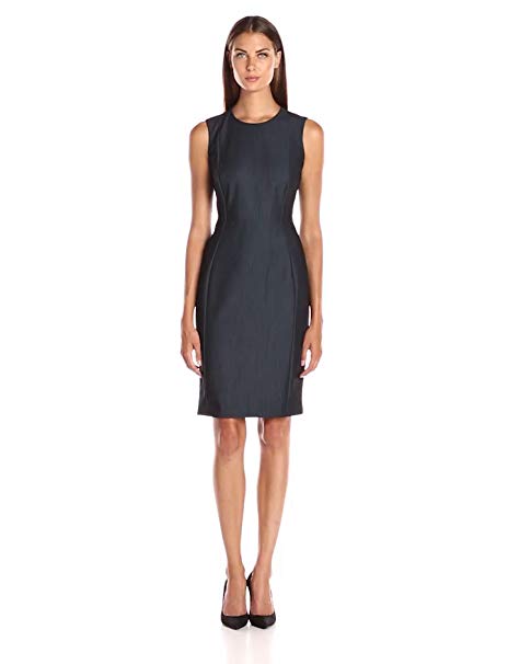 Calvin Klein Women's Denim Sheath Dress