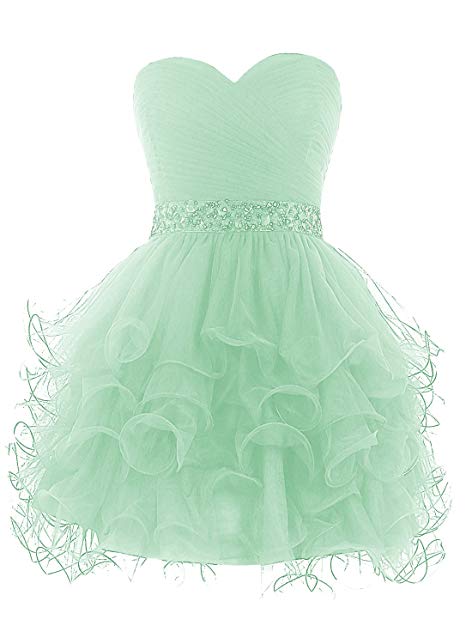 Bbonlinedress Mini Princess Strapless Homecoming Cocktail Party Dress