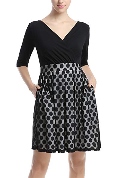 phistic Women's Fit & Flare Dress (Regular & Plus Size)