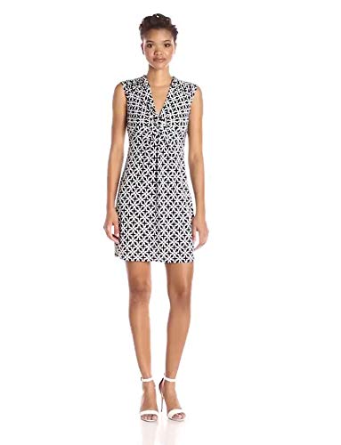 laundry BY SHELLI SEGAL Women's Empire-Waist Dress with Front Twist