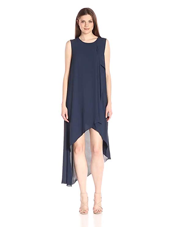 BCBGMax Azria Women's Hailey Asymmetrical Hem Dress