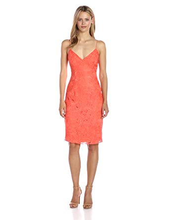 GUESS Women's Slim Sleeveless Jillian Lace Dress,